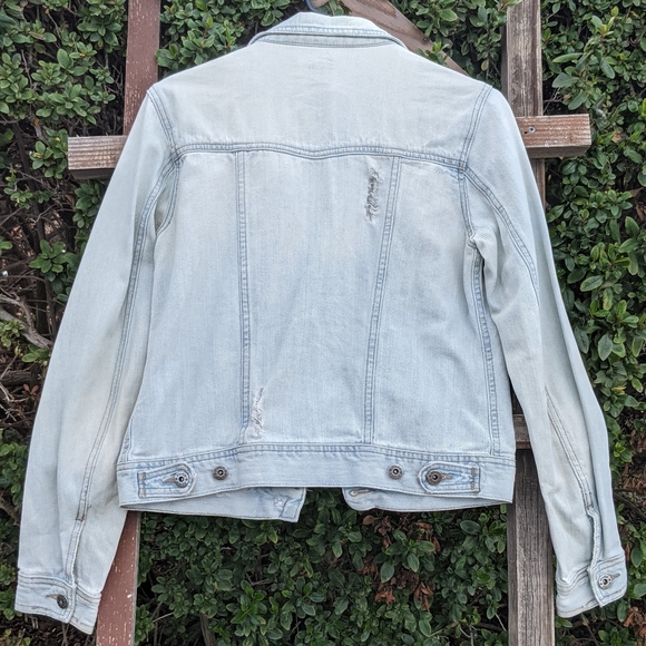 Mudd Distressed Denim Jacket Size: Medium - Picture 3 of 14